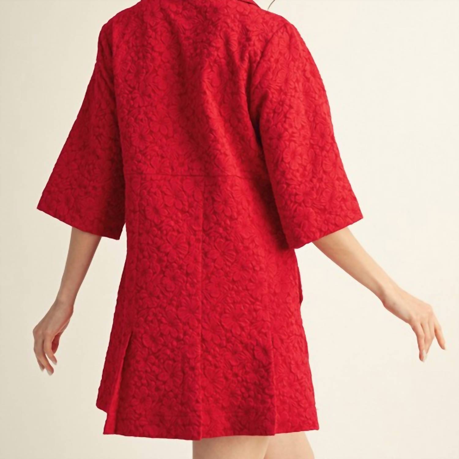 Jodifl - Cassie Floral Jacquard Dress