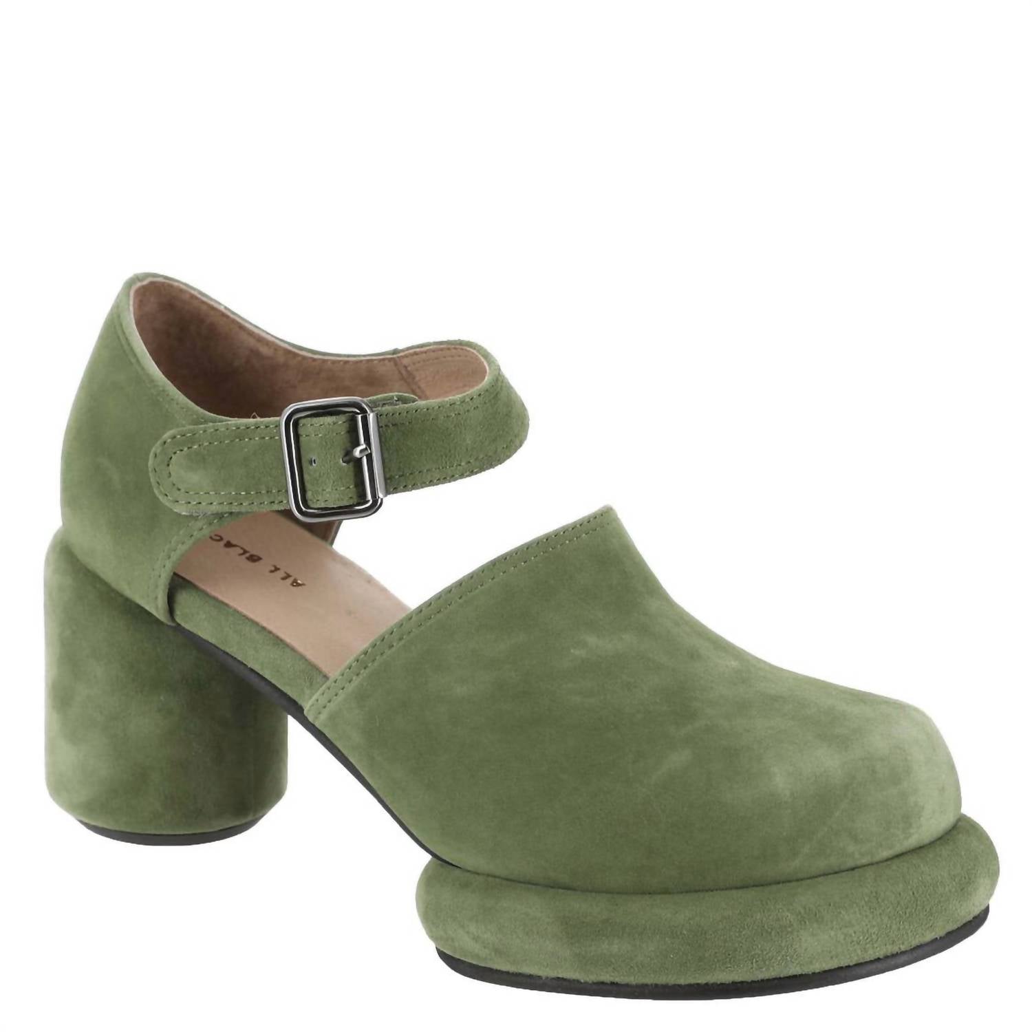 All Black - Women's Mod Jane Pumps
