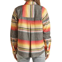 Rock & Roll Denim - Native Style Stripped Shacket