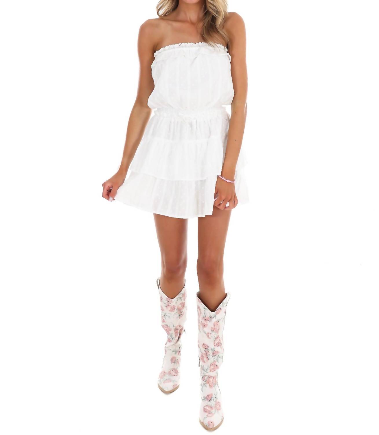 Le Lis - Women's Love You Anymore Romper Dress