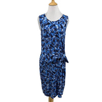 Nic + Zoe Women's Coastal Vines Dress in blue multi - women's dress
