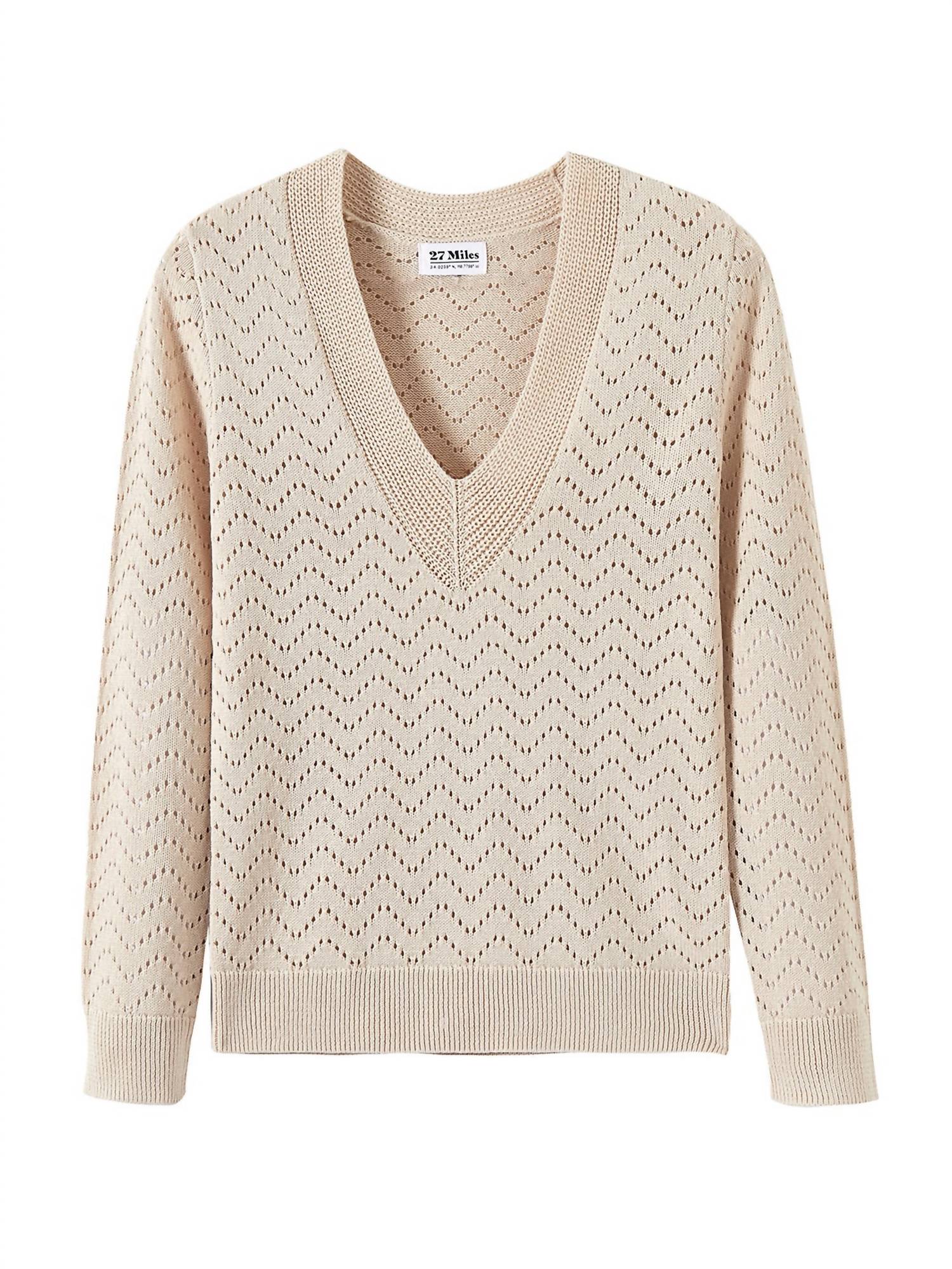 27 Miles Malibu - Women's Suzan V Neck Sweater