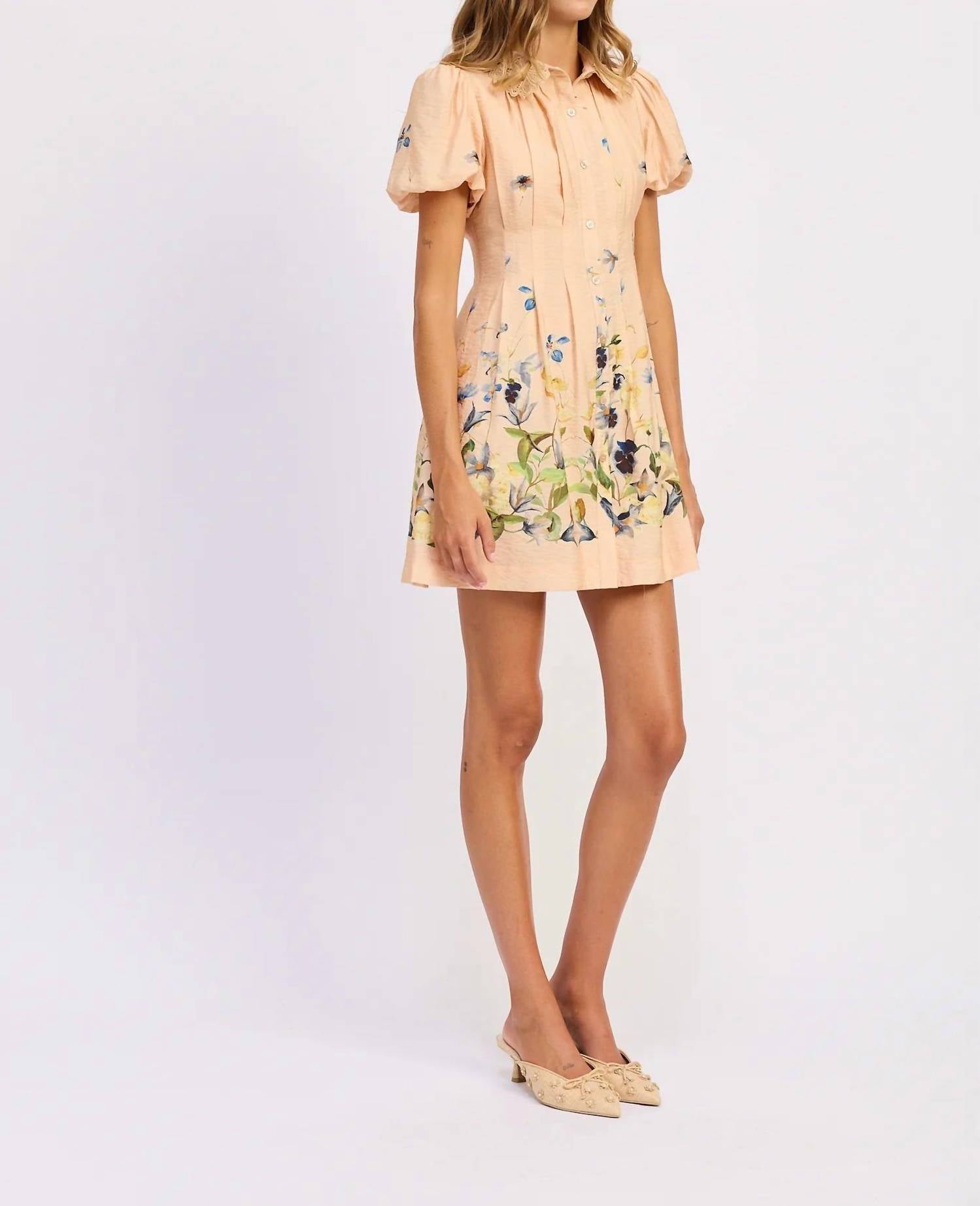 En Saison - Carrera Mini Shirt Dress