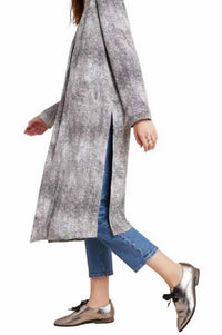 Bb Dakota - Lightweight Snakeskin Print Duster Cardigan