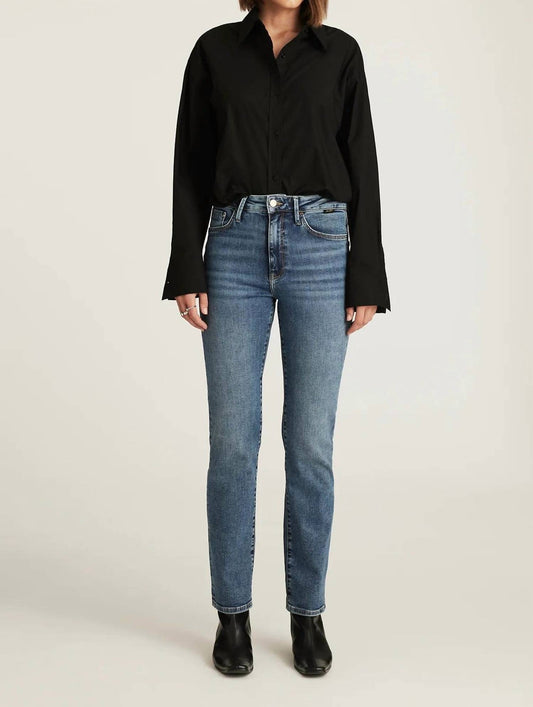 Mavi - Kendra High Rise Straight Leg Jeans