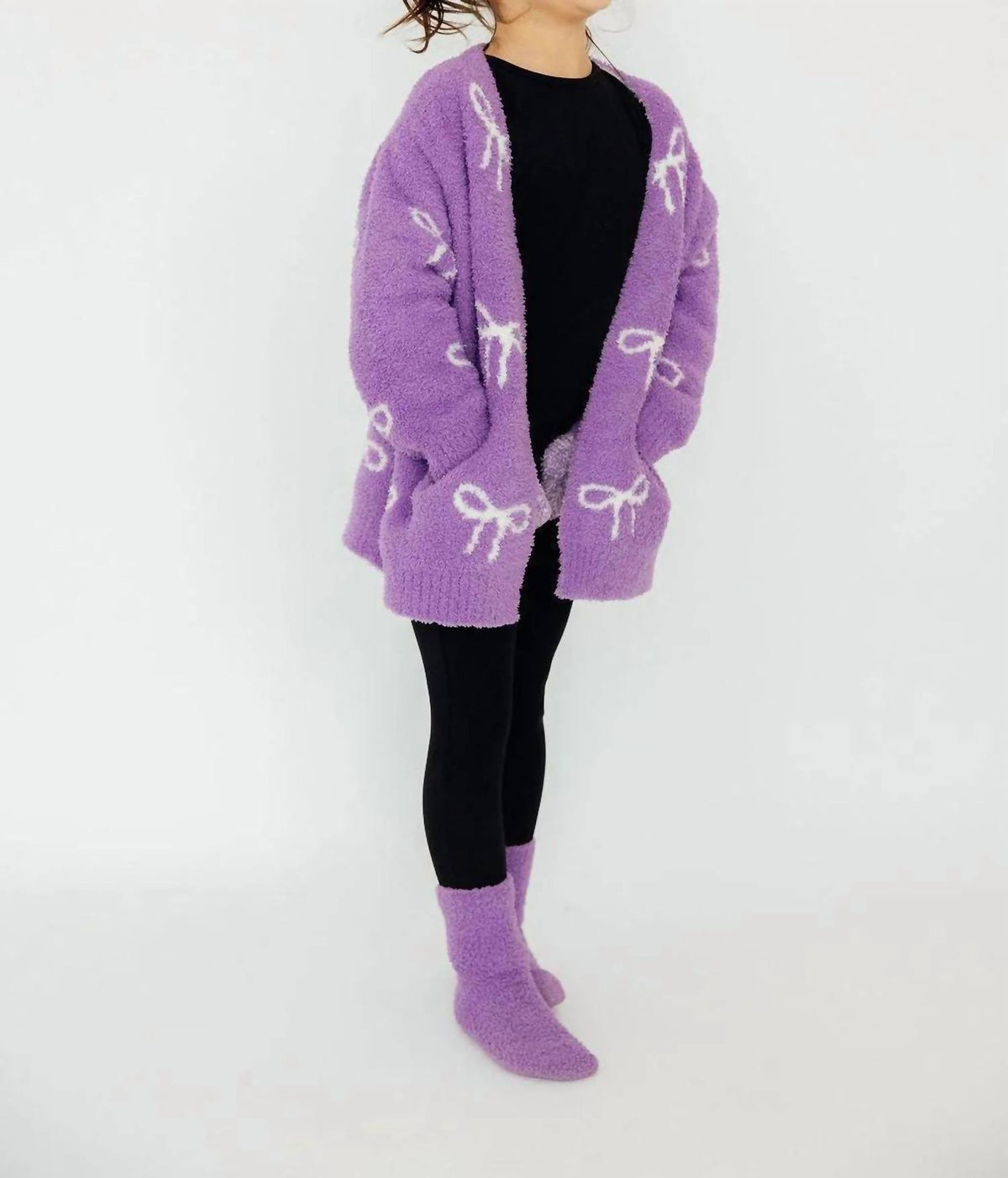 Mila & Rose - Bow Cozy Cardigan