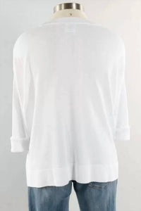Planet By Lauren G. - Women's Nu Textured Crew Neck Sweater