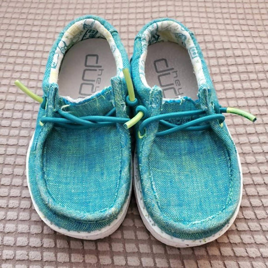 Hey Dude - Boys' Wally Chambray Gamer Shoes