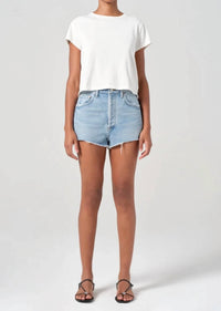 AGOLDE Ridley short in cptu - women's shorts