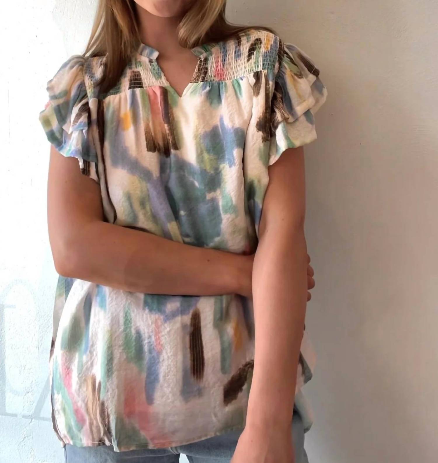 Gigio - Watercolor Blouse