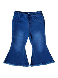 Bailey'S Blossoms - Girl's “Sophie” Bell Bottom Flare Denim