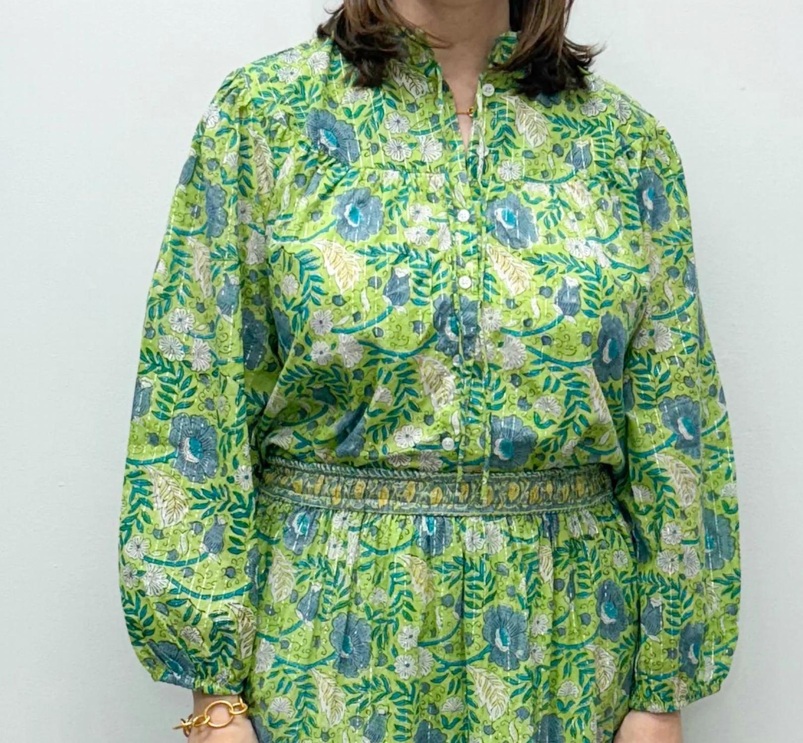 Clara The Label - Olive Blouse
