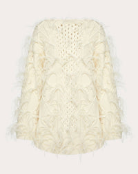 Valentino - Embroidered Wool Sweater