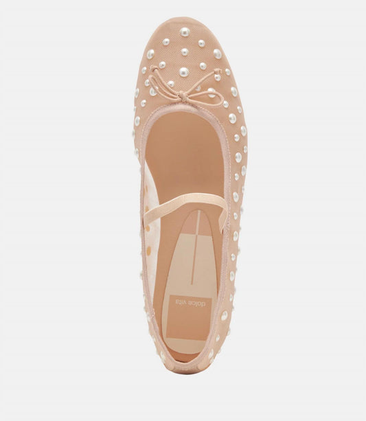 Dolce Vita - Women's Blush Pearl Ballet Flats