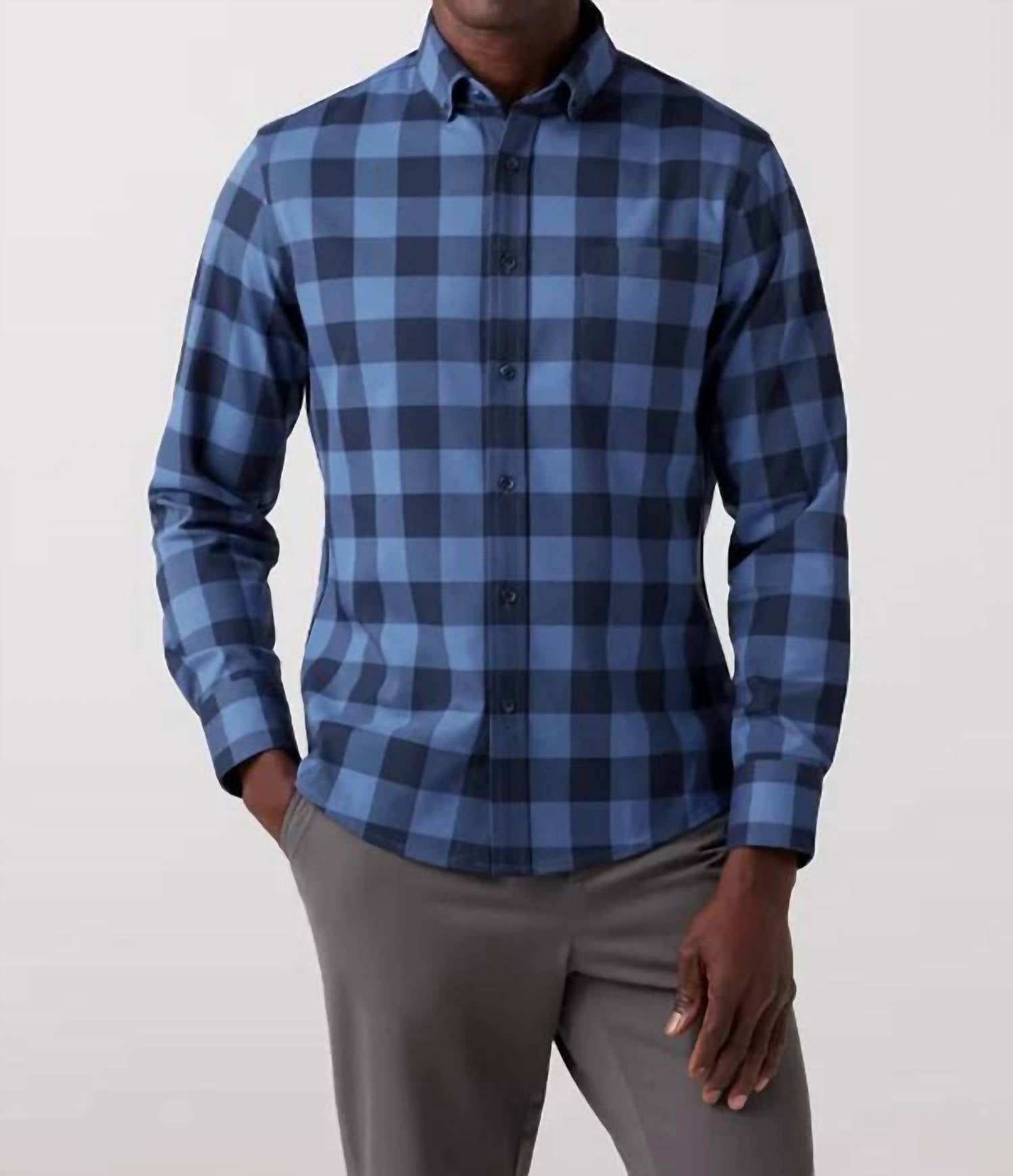 Mizzen + Main - City Flannel Twill Shirt