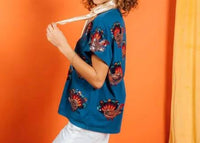 Queen Of Sparkles - Beaded Turkey Tee