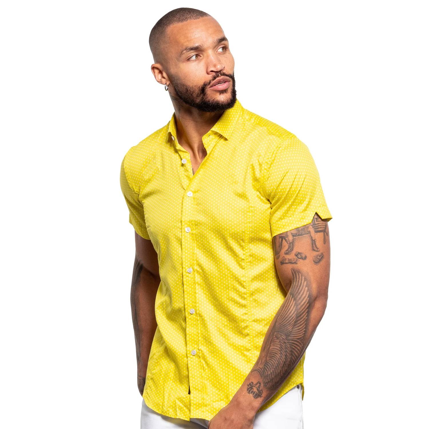 Eight X - Polka Dot Short Sleeve Shirt