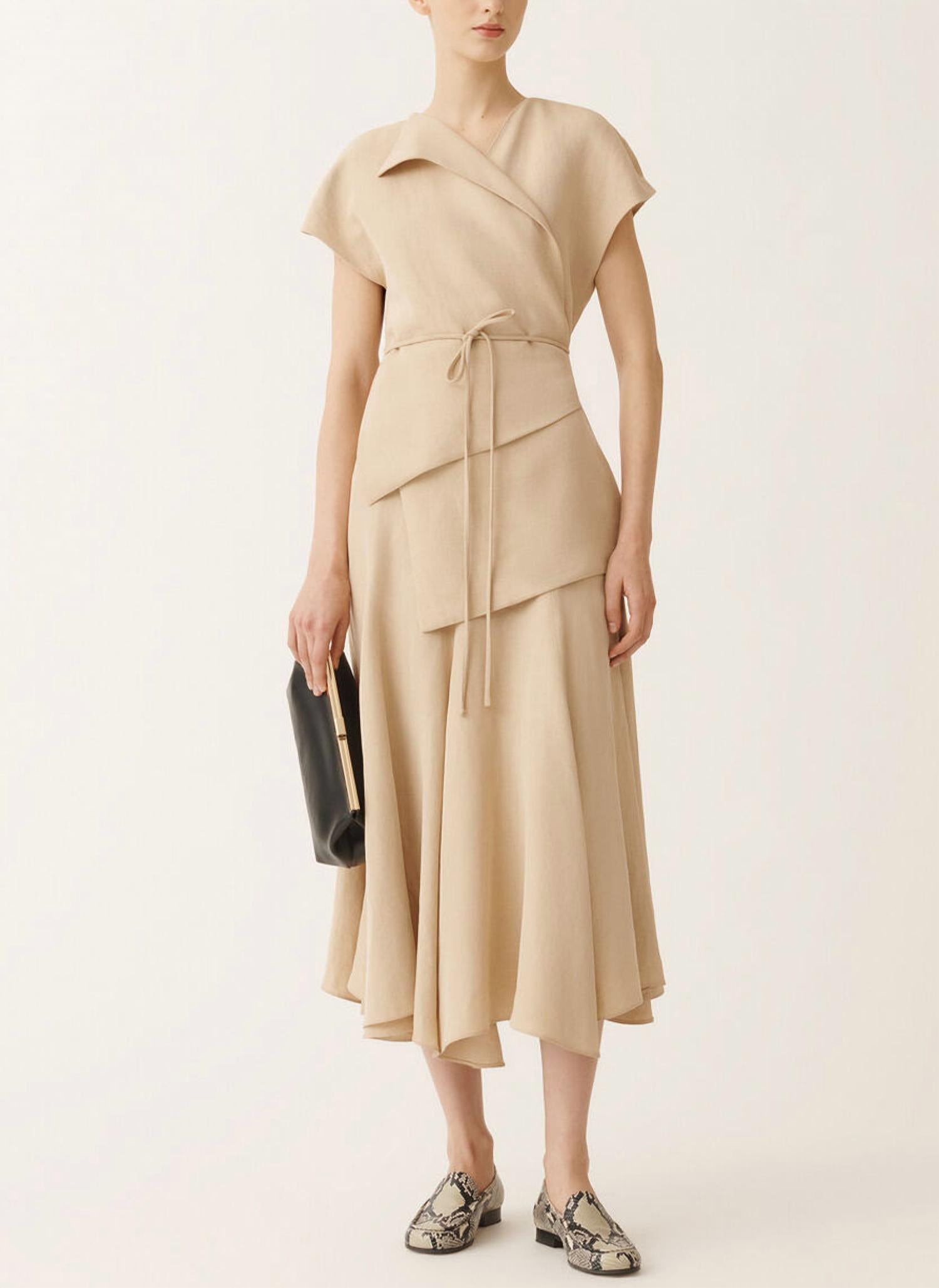 Fabiana Filippi - Viscose Linen Flared Skirt