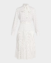 Milly - Women's Kennedy Polka Dot Midi Dress