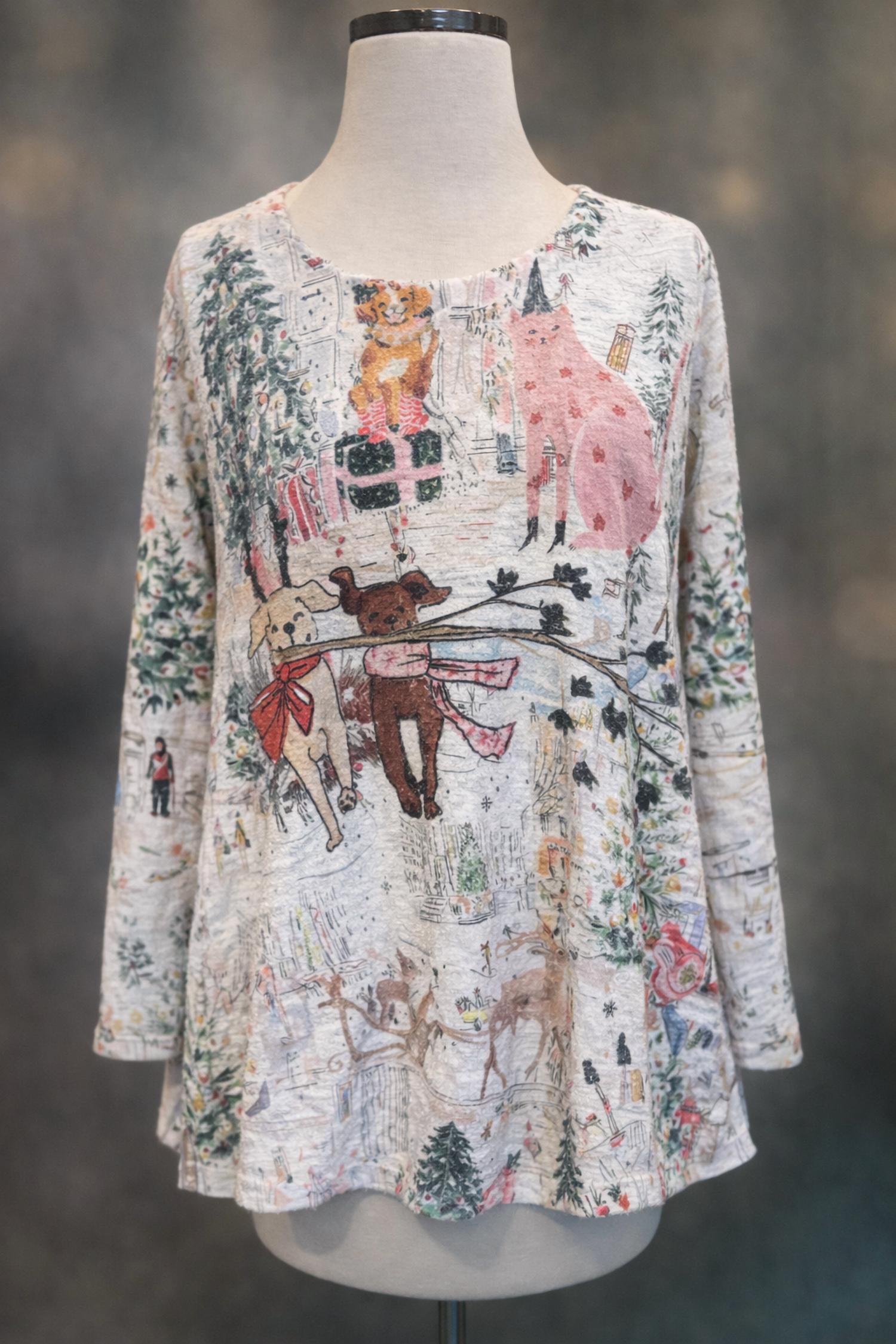 Inoah Women's Holiday Joy Sweater - women's sweater