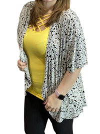 Honeyme - Art Deco Swirl Cardigan