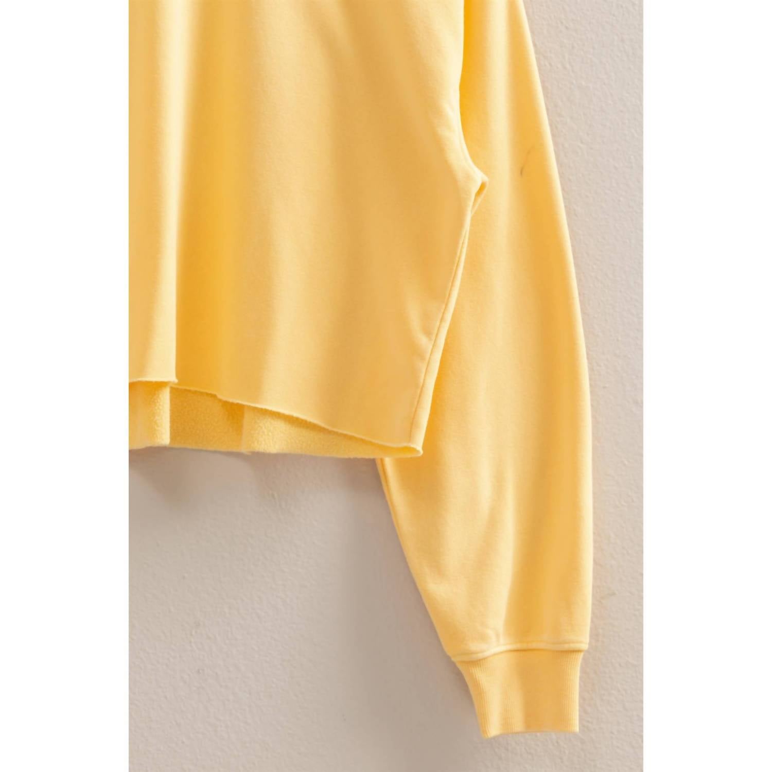 Hyfve - Women's Khya Oversized Cropped Sweatshirt
