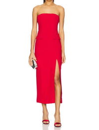 Bardot - Nikki Strapless Midi Dress