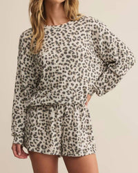 Z Supply - Luxe Leopard Long Sleeve Top
