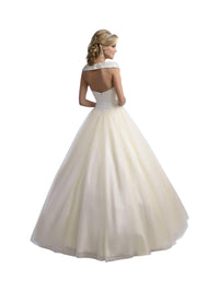 Karishma Creations - Tulle Beaded A-line Ball Gown