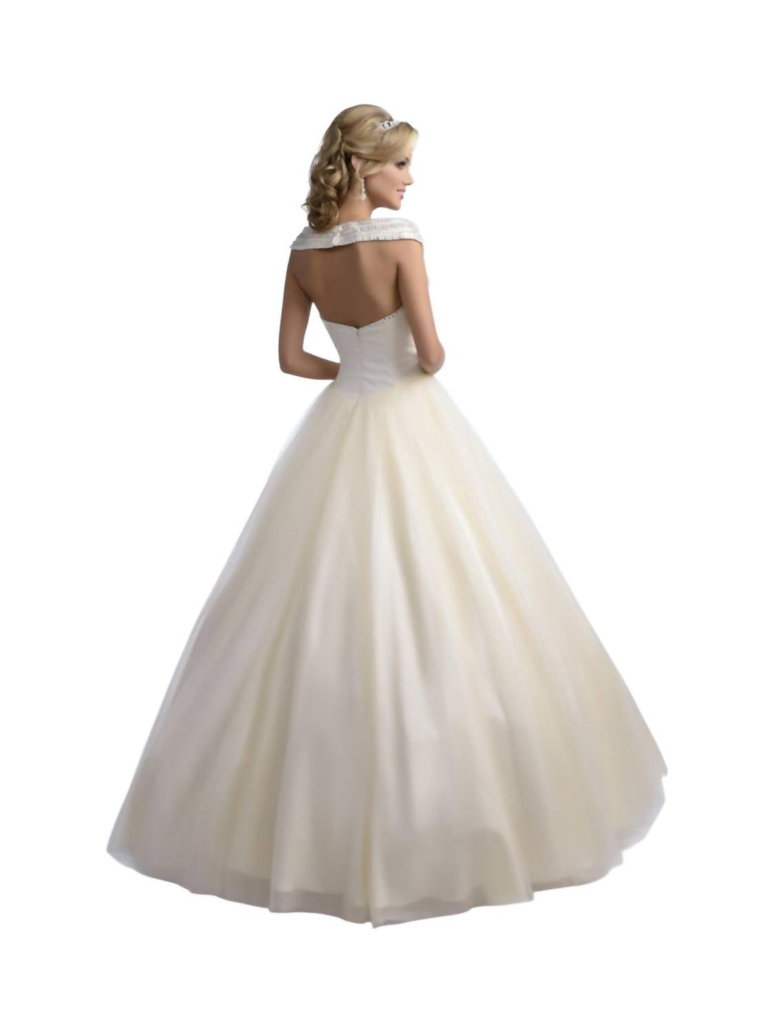 Karishma Creations - Tulle Beaded A-line Ball Gown