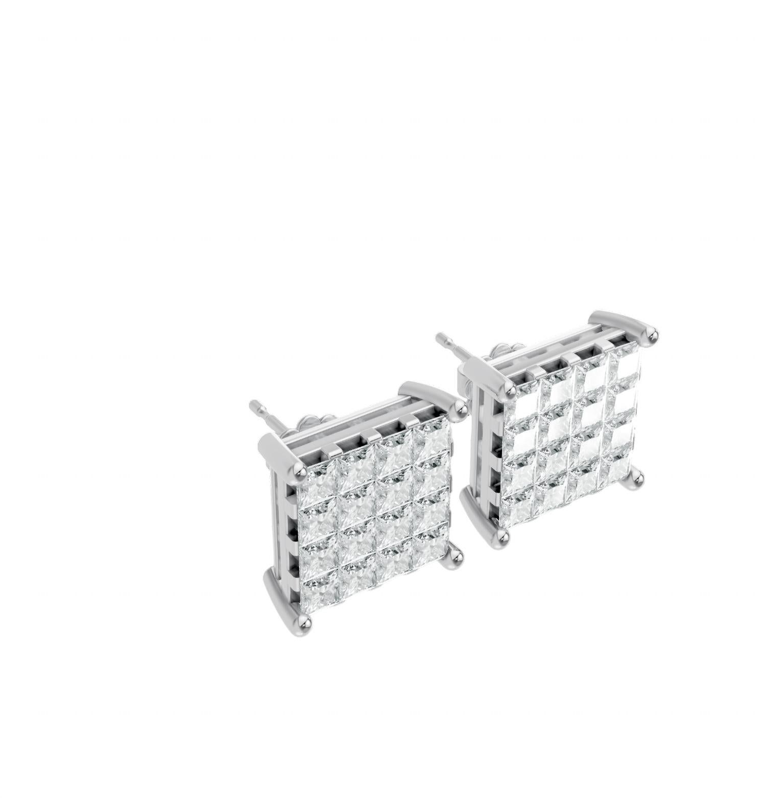 Aamiaa - Stan-e-0.98-1.08-14w Natural Diamond Earrings