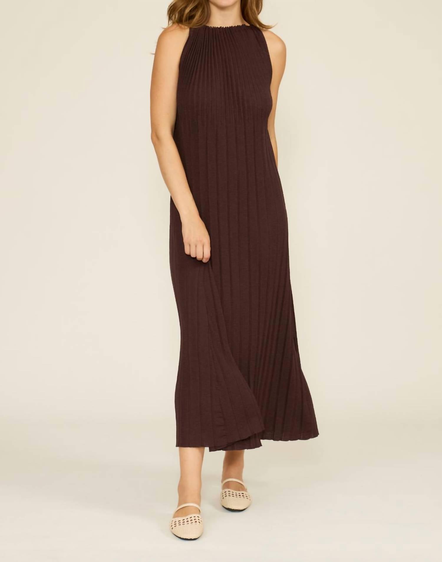 Lucy Paris - Selene Halter Dress