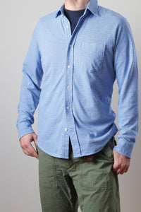 Relwen - Men's Hemp Stripe Button Down