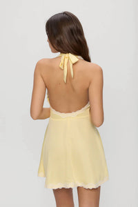 Frankies Bikinis - AUDREY SATIN DRESS