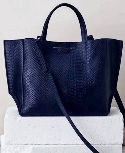 Ampersand As Apostrophe - Sideways Python Tote