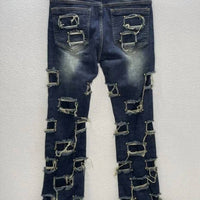 Watson Menswear - Men's Stacked Studded Jeans