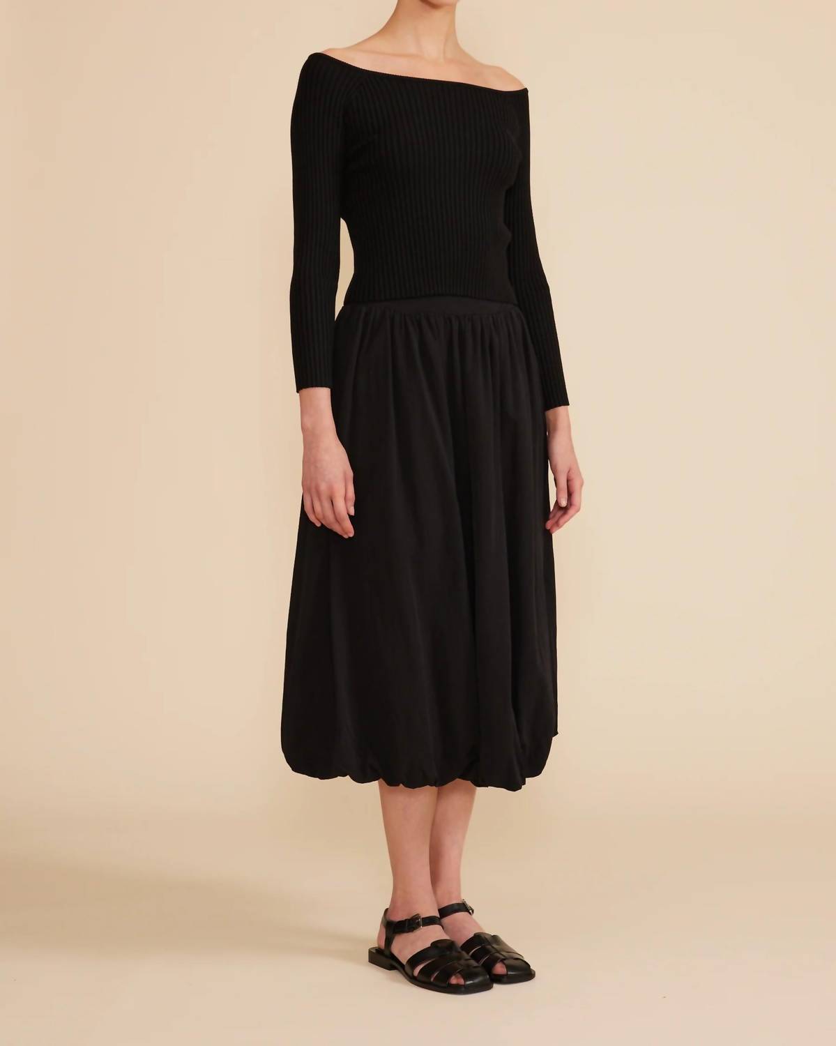 Lucy Paris - Ots Knit Long Sleeve Top
