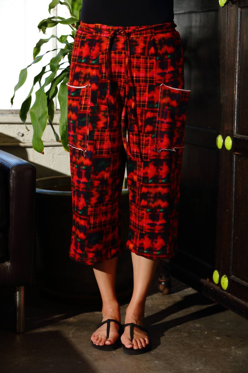 Kikisol - Searenity Patchwork French Terry Pocket Pants