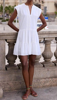 Oliphant - Roll Sleeve Mini Dress