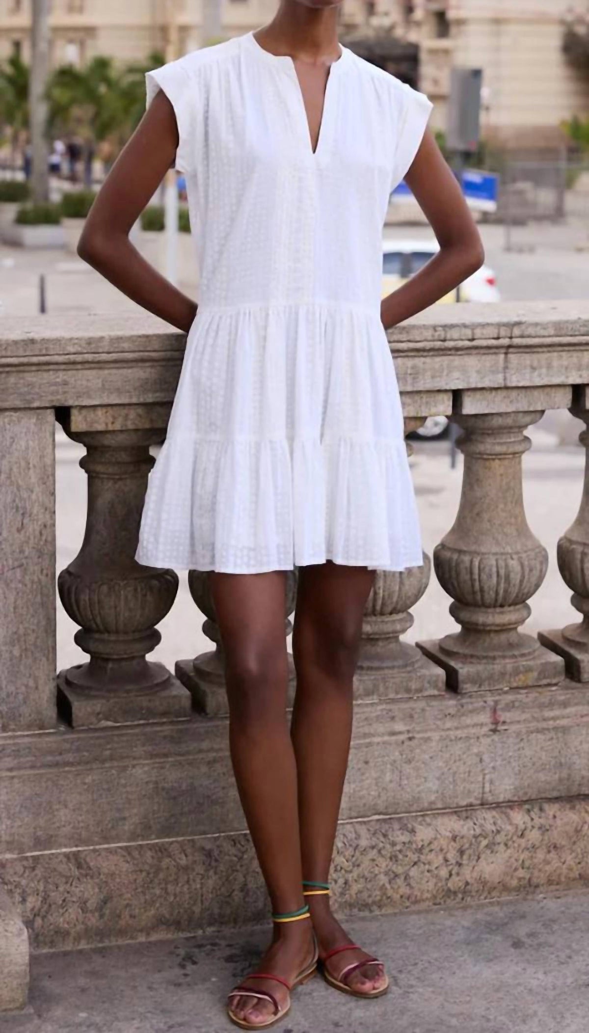 Oliphant - Roll Sleeve Mini Dress