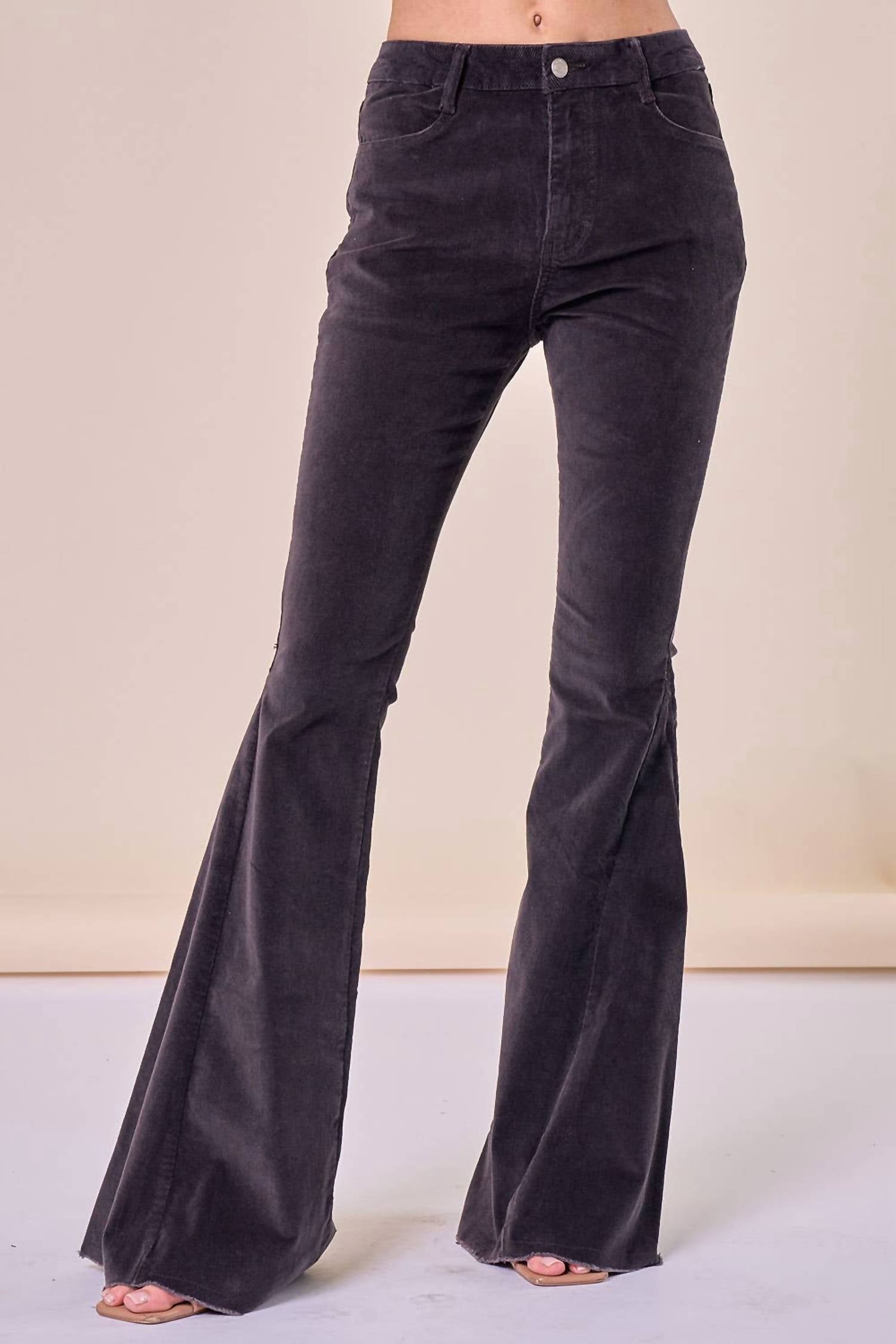 Saints & Hearts - Corduroy Bellbottoms Pants
