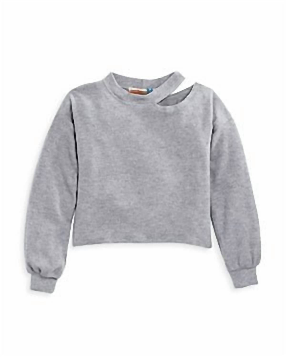 Vintage Havana - Kids' Soft Ribbed Slit Neck Top