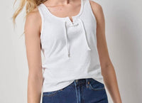Lilla P - Lace Up Tank