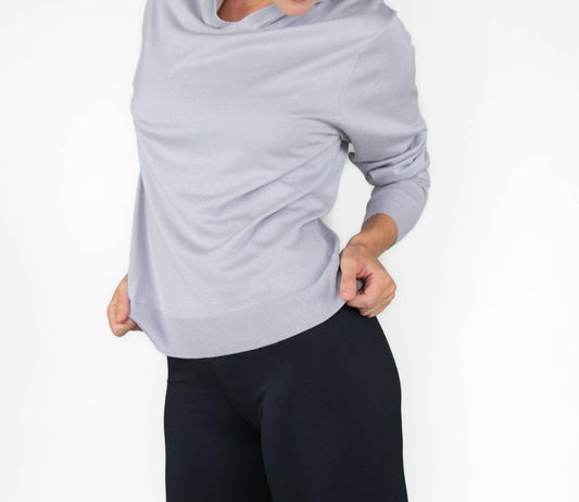 Body Wrappers - Lightweight Vegan Cashmere Hooded Shirt