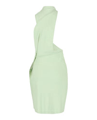 Salvatore Ferragamo - One Shoulder Draped Jersey Dress