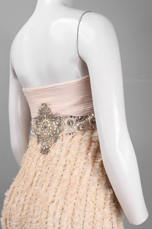 Sue Wong - Bejeweled Floral Mermaid Dress