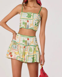 Astr - Summer Market Crop Tank Top