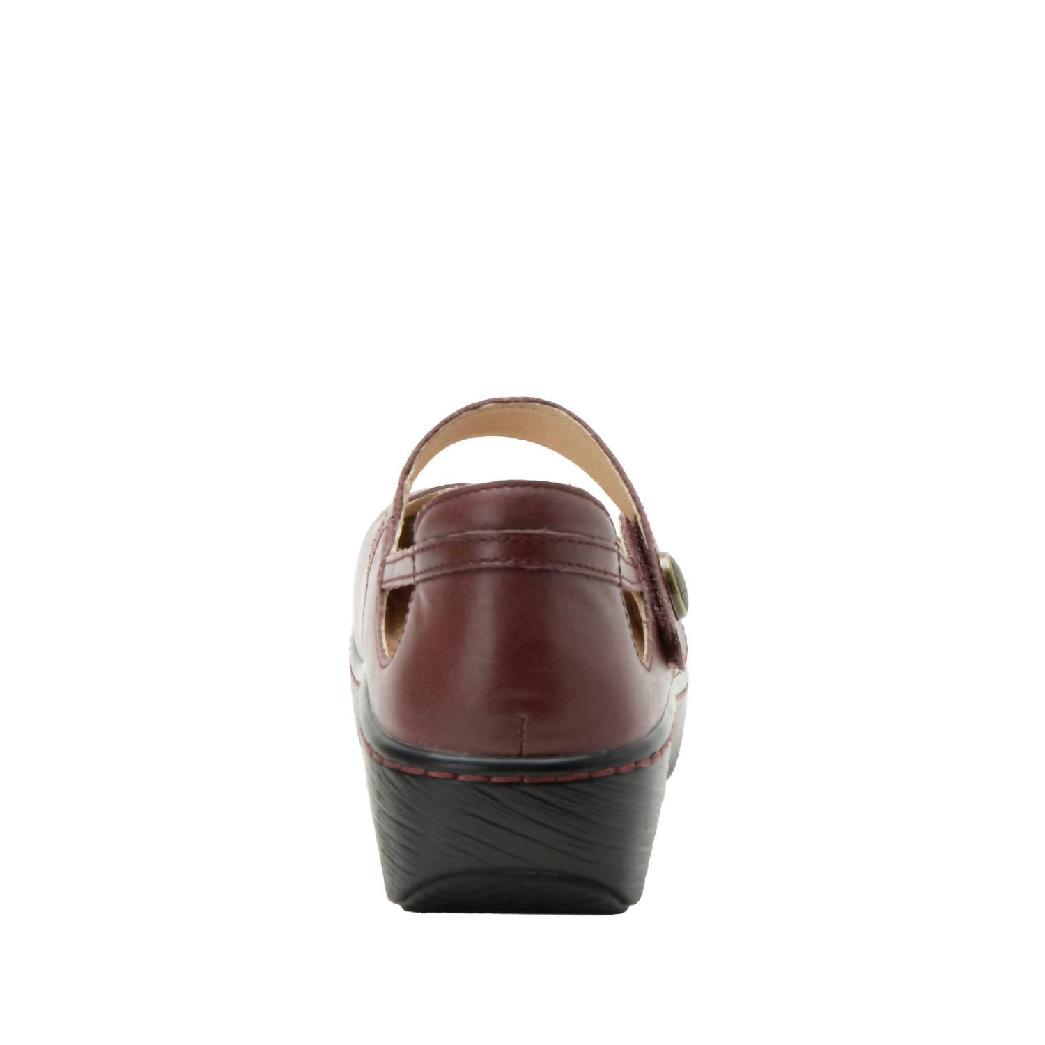 Alegria Women's Onika Mary Jane Flats in redwood - women's flats - alternate view