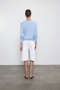Enza Costa - SILK KNIT CREW TOP