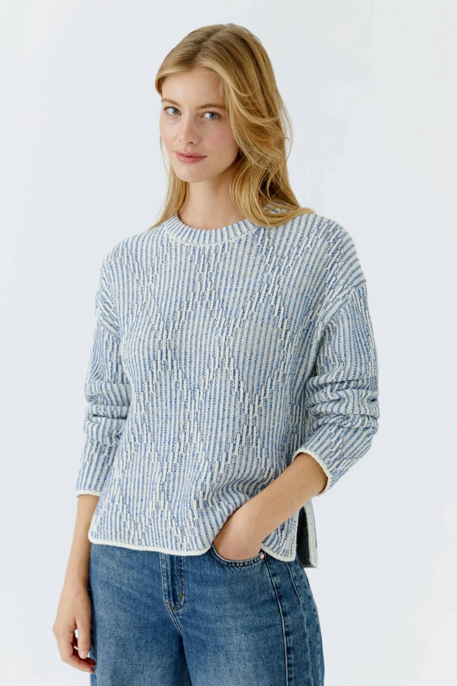 Oui - Yarn Mix Sweater